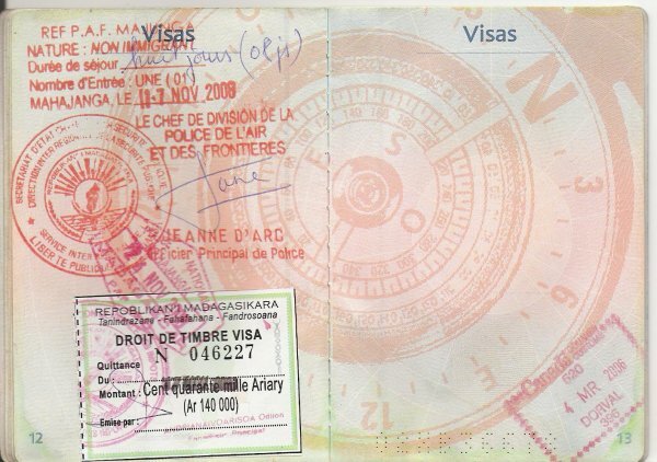 Madagascar-visa